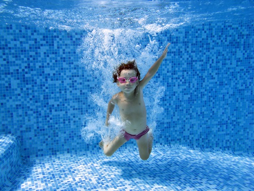 fun in the pool