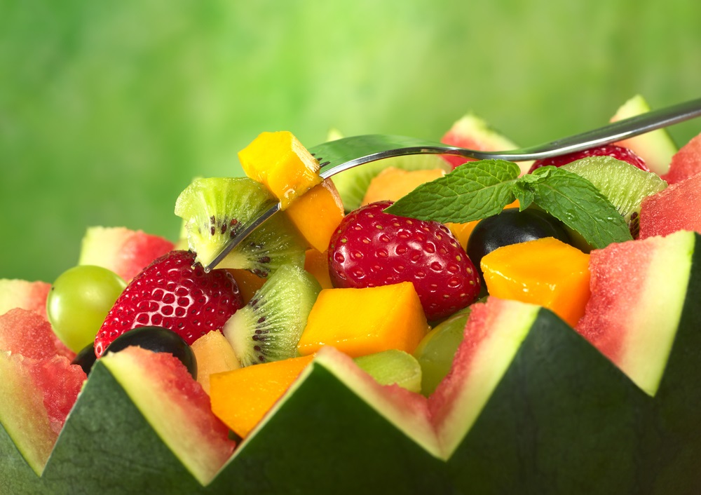 watermelon fruit bowl