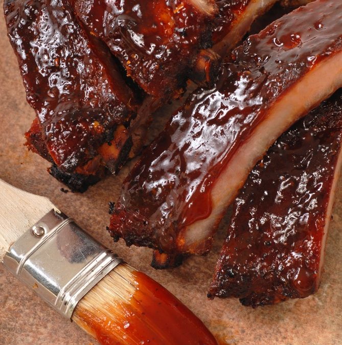 grilled bbq ribs