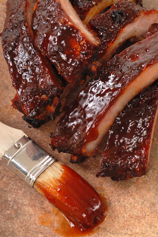 grilled bbq ribs