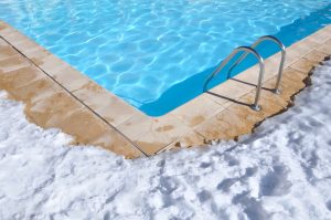 winter pool cover care
