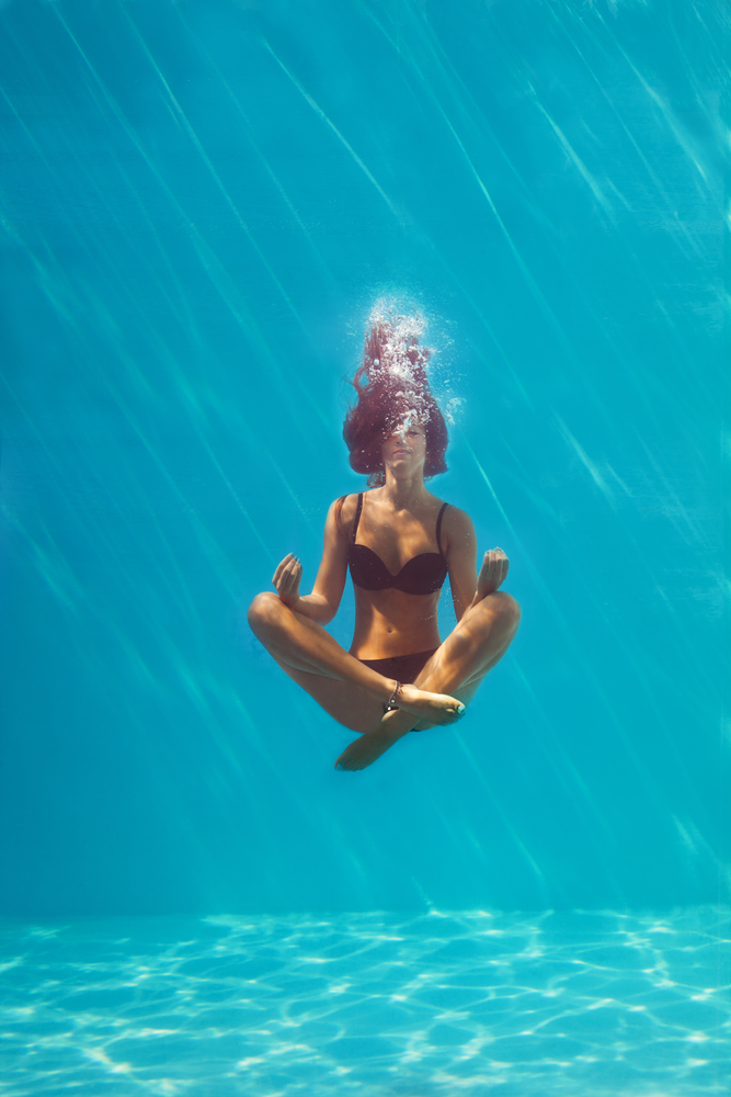 pool yoga