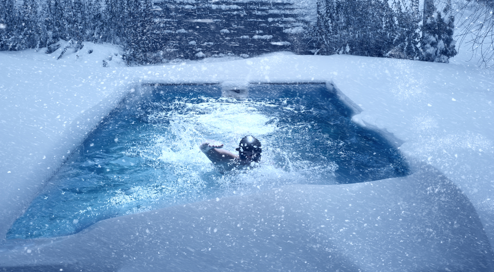 hot tub use in winter 