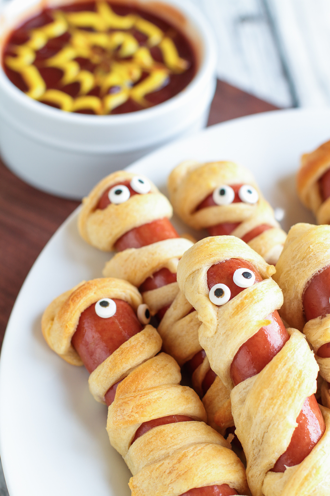 halloween hot dogs